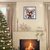 Diamond Painting-DIY Full Round Drill Christmas Elk