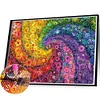 (US Local)Bloom Flowers- Round/Square AB Drills Diamond Painting(70x50cm)