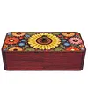 DIY Diamond Art Wooden Storage Box with Lid for Jewelry & Crafts Organization Kit