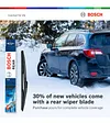 BOSCH 24A22A ICON Beam Wiper Blades - Driver and Passenger Side - Set of 2 Blades (24A & 22A)