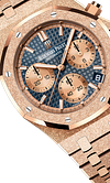 Rose Gold 904L Steel Blue Dial - Automatic - 41mm
