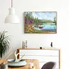 Diamond Painting -DIY Full Square Drill Lakeside Scenery