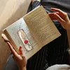 4Pcs Special Shape Feathers Diamond Painting Bookmark Making Kit for Book Lovers