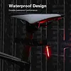 LED Bicycle Tail Light, Photon Bicycle Light Tail Light, Photon Drop Bicycle Light, Bicycle Tail Light Rechargeable USB Bicycle Rear Cycling Light for Any Type of Seat Post