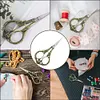Retro Cross Stitch Scissors Stainless Steel Tailor Scissors DIY Sewing Tools