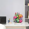 (US Local)Acrylic Special Shape Cactus Diamond Painting Desktop Decors Bedroom Table Decor