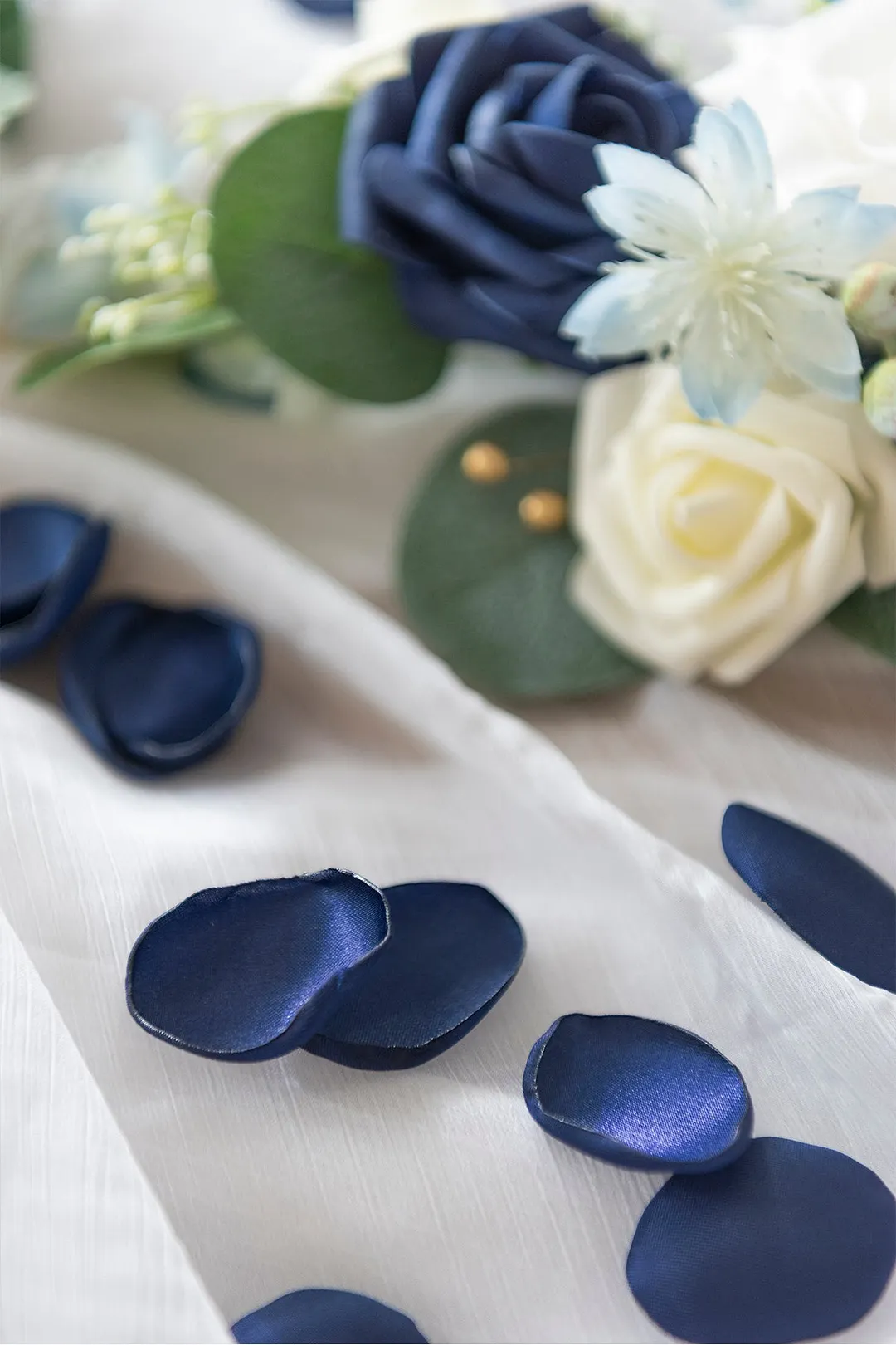 Silk Rose Petals