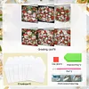 6PCS Diamond Painting Xmas Snowman Greeting Cards Congratulations Cards & Gifts