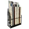 [US Local Warehouse] Fabric Roll Storage Rack 3 Tier Car Window Film Display Rack Adjustable Height Metal Vinyl Roll Storage Stand Detachable Fabric Display Organizer for Leather Rolls/Window Film/Wallpaper