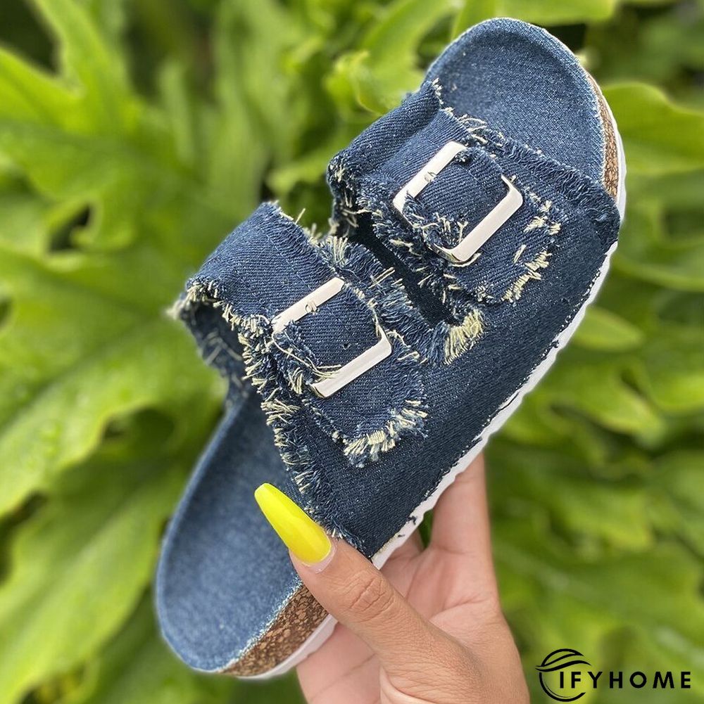 Women's Date Denim Slipper | IFYHOME