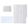 Diamond Painting Storage Book Clear Loose Leaf Self Sealing Plastic Bags