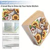 Acrylic Napkin Holder Diamond Painting Kit for Home Table Decor(Sunflower Puppy)