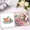 6 PCS Cats And Dogs - 5D DIY Greeting Card