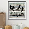 Family - Full Round Diamond Painting  30x30cm