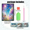 Butterfly 5D DIY Diamond Art Painting Notebook Kit 50 Pages A5 Rhinestone Art Painting Notebook Kit for Adults Beginners Holiday Birthday Gift
