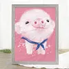 Pig - 9CT Full Beaded Cross Stitch Kit(20x28cm)