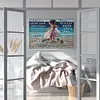 Diamond Painting -DIY Round Drill Text(60x45cm)