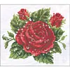 Rose - 9CT Partial Beaded Cross Stitch Kit(27x24cm)