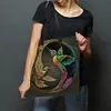 Hummingbird - 11CT DIY Stamped Cross Stitch Shopping Bag 40*40cm/15.75*15.75in