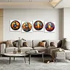 4Pack Halloween-Full Round Diamond Painting(30x30cm)
