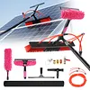 [US Local Warehouse] Solar Panel Cleaner Extendable Solar Panel Washing Tool for Solar Panel Roof Car
