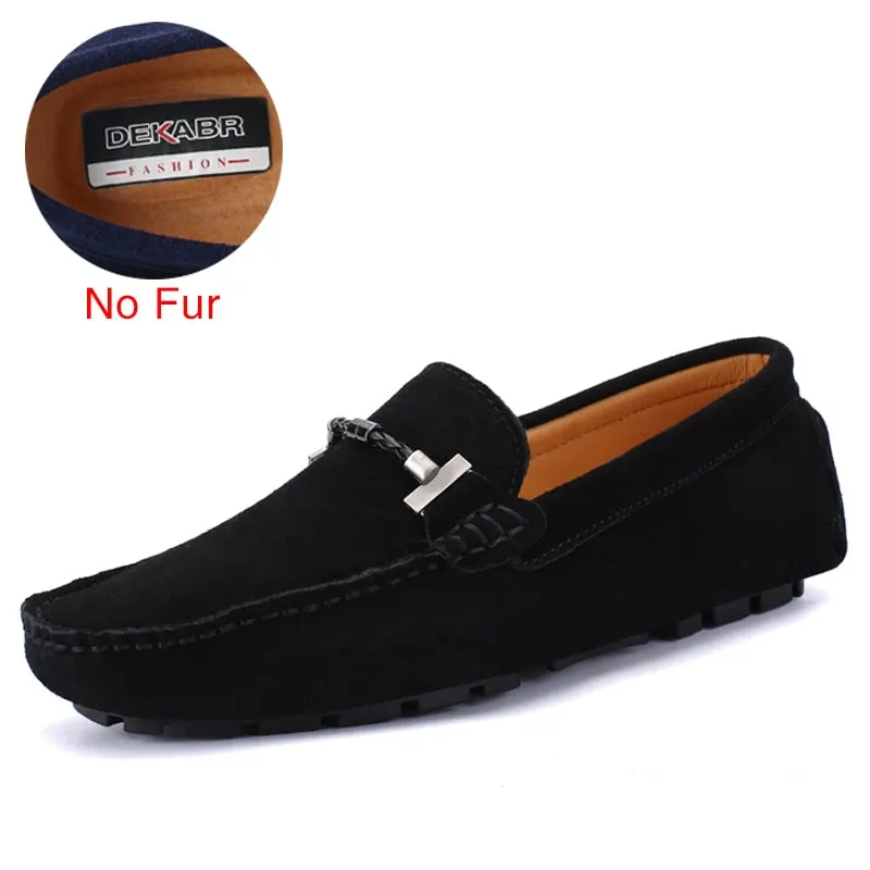 DEKABR Trendy Men Casual Shoes Big Size 38-47 Brand Summer Driving Loafers Breathable Wholesale Man Soft Footwear Shoes For Men