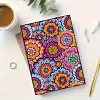 Flower Mandala 5D DIY Diamond Art Painting Notebook Kit 50 Pages A5 Rhinestone Art Painting Notebook Kit for Adults Beginners Holiday Birthday Gift