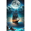 Ship- Round/Square AB Drills Diamond Painting(75*45cm)