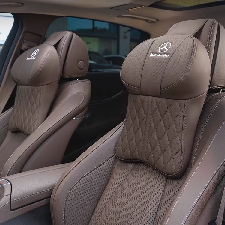 Car headrest and neck pillow Car pillow/seat cushion/lumbar support
