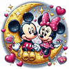 (Multi-Style) Mickey Minnie Disney-Full Round Diamond Painting 30*30cm