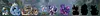 GX Evolution Series Gengar Family with LED - Pokemon Resin Statue - Fantasy Studios