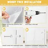 [US Local Warehouse] 18 Slot Acrylic Brochure Pamphlet Holder Wall Mount 6 Magazine 12 Pamphlet Pockets Wall Pocket Organizer 10/5inches Trifold Brochure Holder for Flyer Literature Menu Advertise