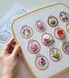 Small Flower Series- Embroidery Kit