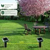 Solar Gopher Repellent Scarer Ultrasonic Vibration Repeller for Outdoor Garden