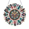 Diamond Painting Mandala Hanging Clock Pendant Kit for Decoration