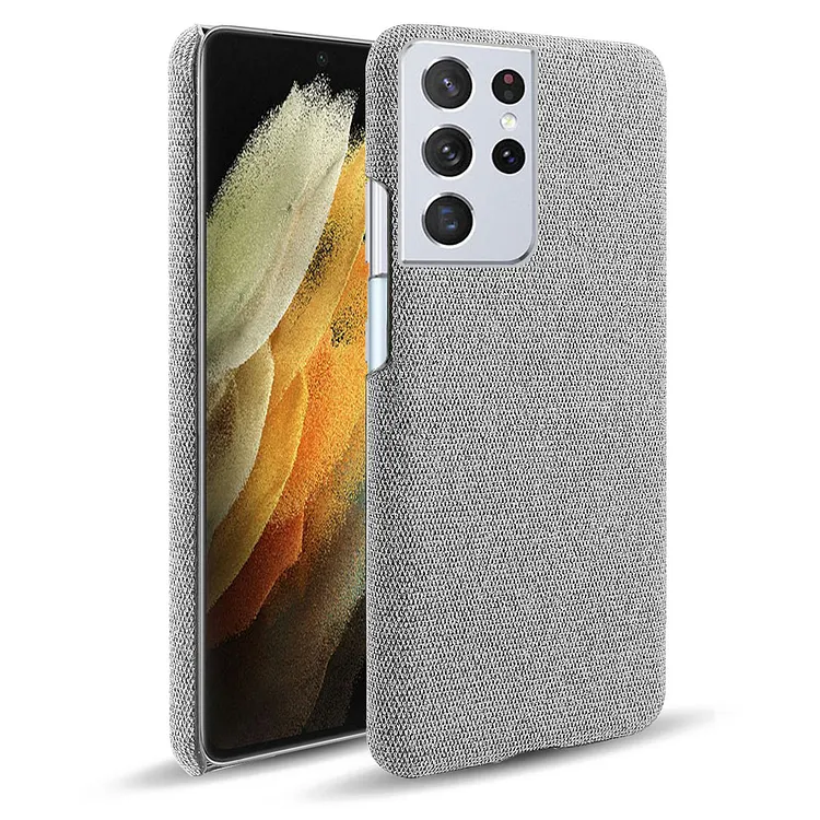 Febric Antiskid Case Cloth Texture Cover For Samsung