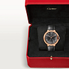 40 mm, movimiento autom&aacute;tico, oro rosa de 18 quilates, piel
