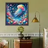 Diamond Painting -DIY Round Drill Jellyfish(40x40cm)