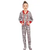 Family Matching Christmas Deer Pajamas Jumpsuits Set Family Look