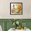 Sunflower Dancing Girl-Partial Special Shaped Diamond painting 30*30CM