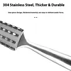Fish Scaler Stainless Steel Fish Scale Remover Fish Scraper for Kitchen Tool