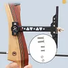 Adjustable Bow Sight Accurate Recurve Bow Sight Lightweight for Shooting Hunting