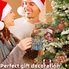 (US Local)12pcs Christmas Gifts Diamond Painting Keychains Kit DIY Diamond Art Charms