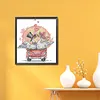 Walk With Love - 14CT/16CT Stamped Cross Stitch 17*19cm/6.69*7.48in(Brand)