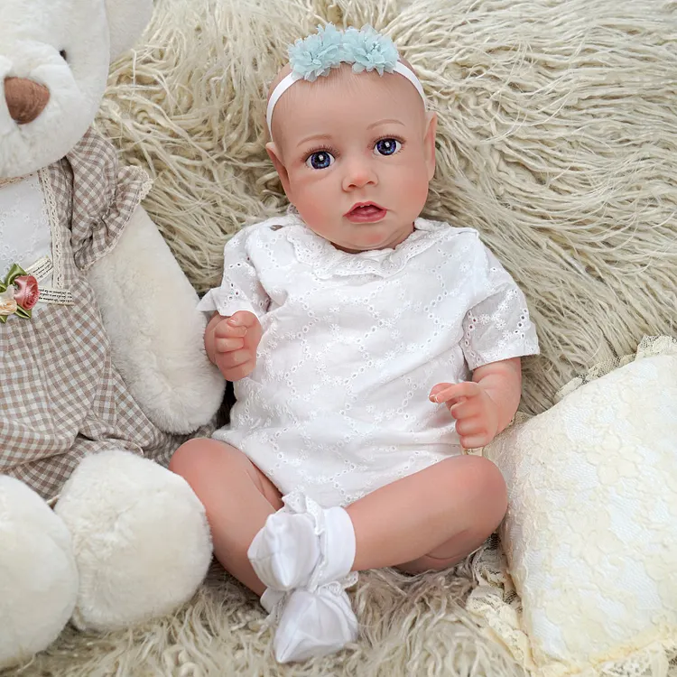 [90Days Lowest Price]Babeside Quiet Reborn Baby Saria 20'' Older Girl Building Lovely Memories