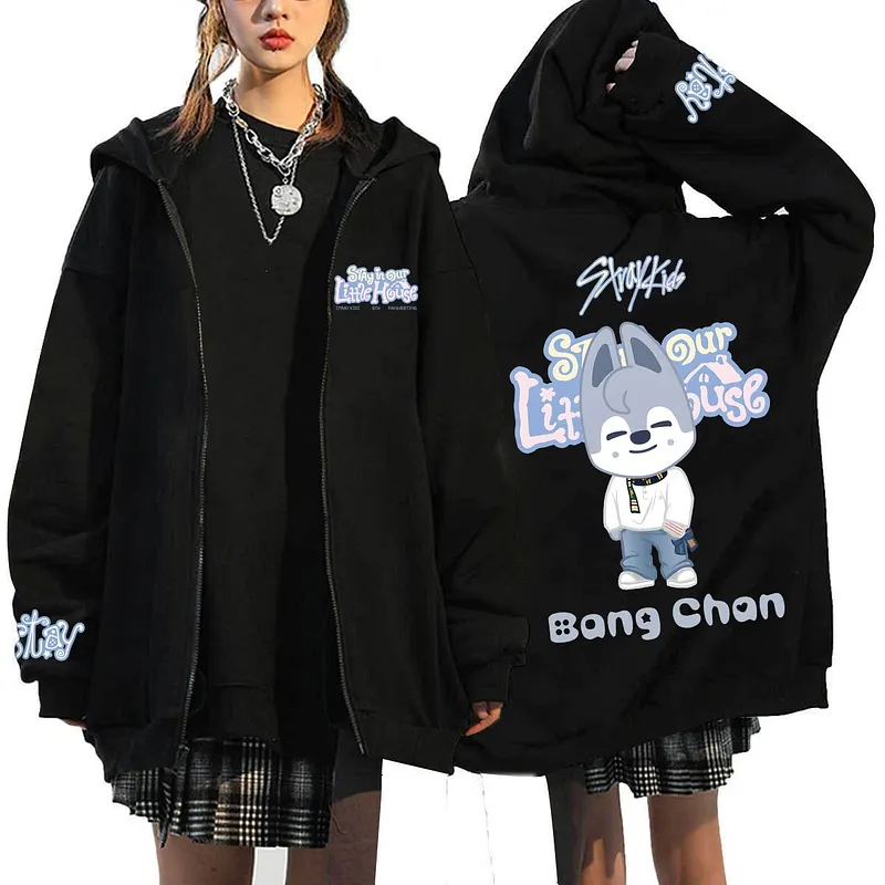 2025 Stray Kids dominATE World Tour Zip-Up Hoodie