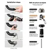 Bicycle Handlebar Plug Bell Bike Bell Bike Horn Alert Ring for 18-25mm Handlebar