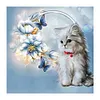 Diamond Painting -DIY Round Drill Cat