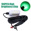12V LED Fishing Trap Light IP68 Waterproof Lure Fish Finder Lamp for Prawns Kril