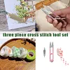 3PCS Cross Stitch Tool Set (the patterns of scissors and bandages are random)【Wholesale Discount】(Brand)